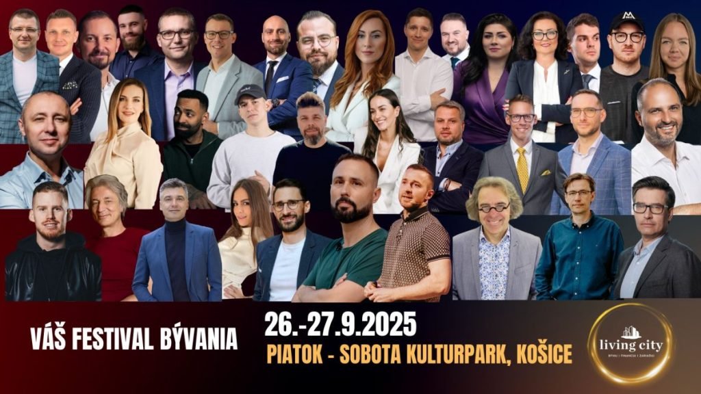 Bývaj! Zariaďuj! Financuj! Košice privítajú prvý festival bývania Living City