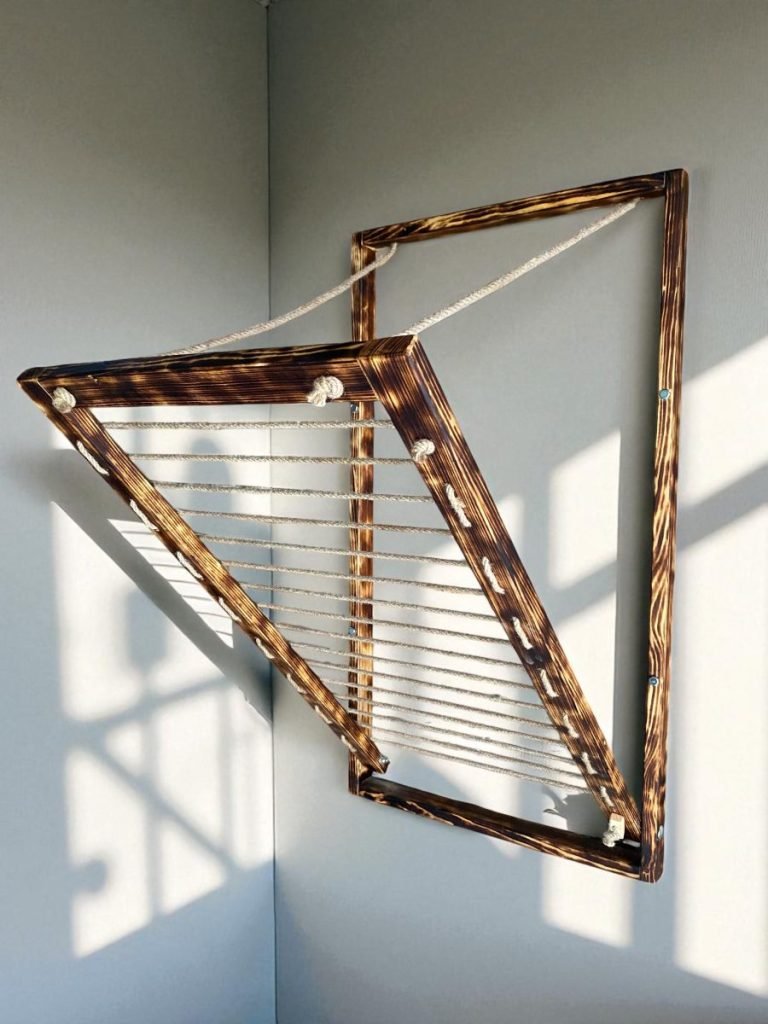 Čistý Štýl - ekologické vintage drevené sušiaky na bielizeň zo Slovenska