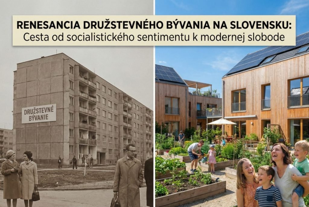 Renesancia družstevného bývania: Cesta od socialistického sentimentu k modernej slobode