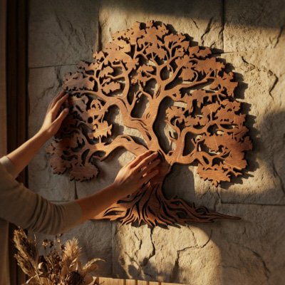 Wuudland - drevené stromy života, ktoré dodajú domovu príbeh