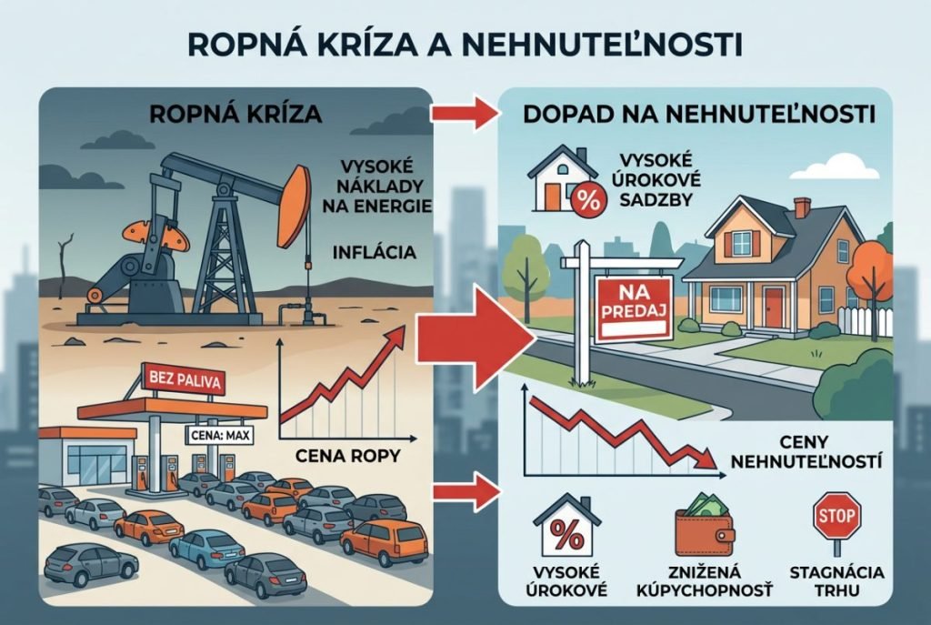 Ropná kríza a slovenský realitný trh: Padnú ceny bytov, alebo sa len prehlbí priepasť medzi dostupným a nedostupným bývaním?