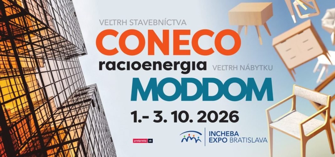 Veľtrhy CONECO RACIOENERGIA a MODDOM v Inchebe prichádzajú v novej, komplexnejšej podobe